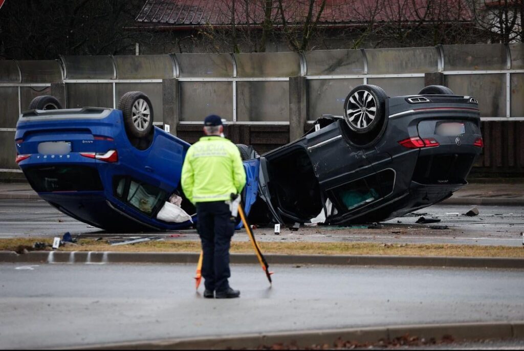 Today's accident on Šmartinka