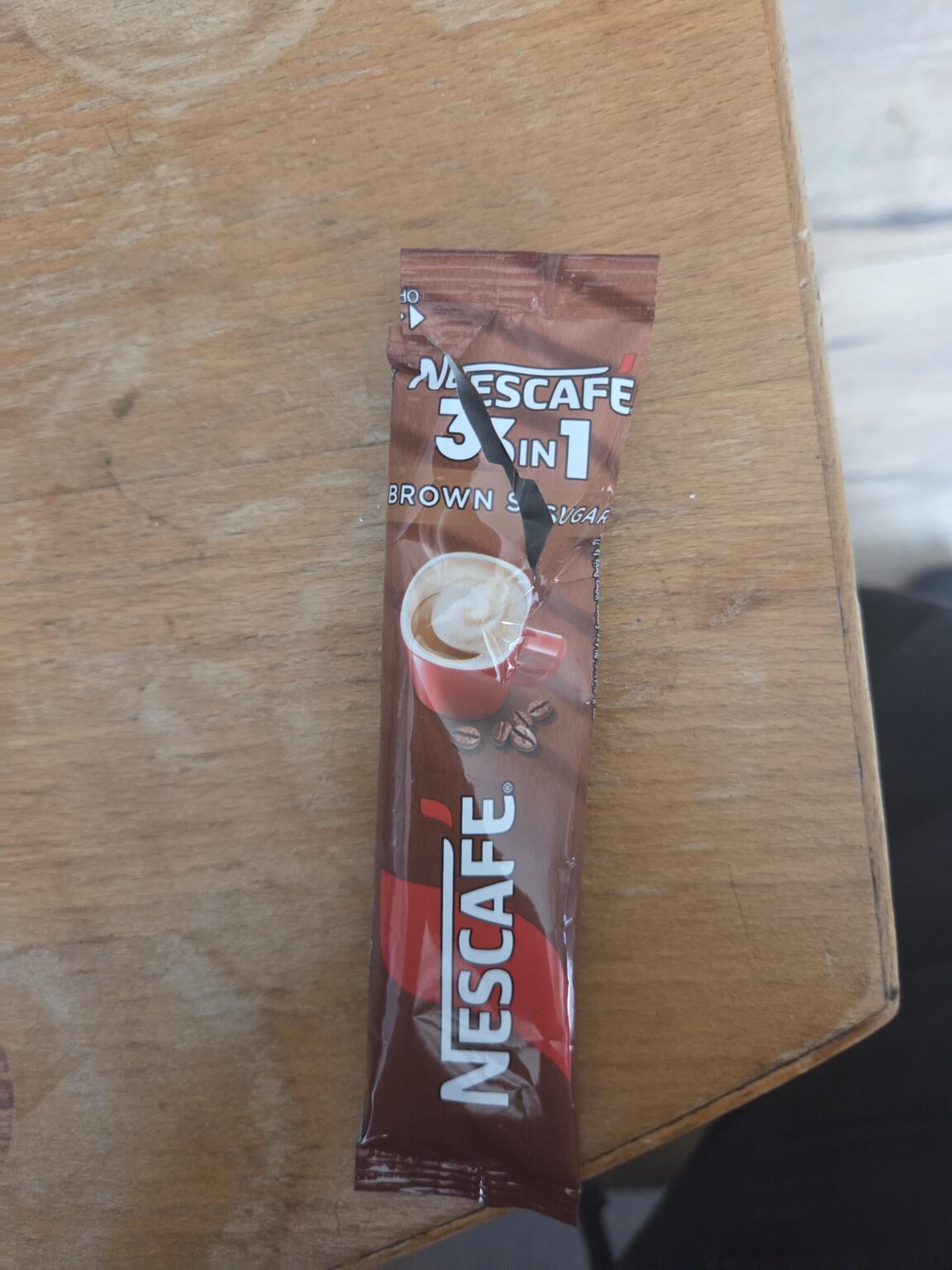 How come nescafe didn't learn to make normal packaging