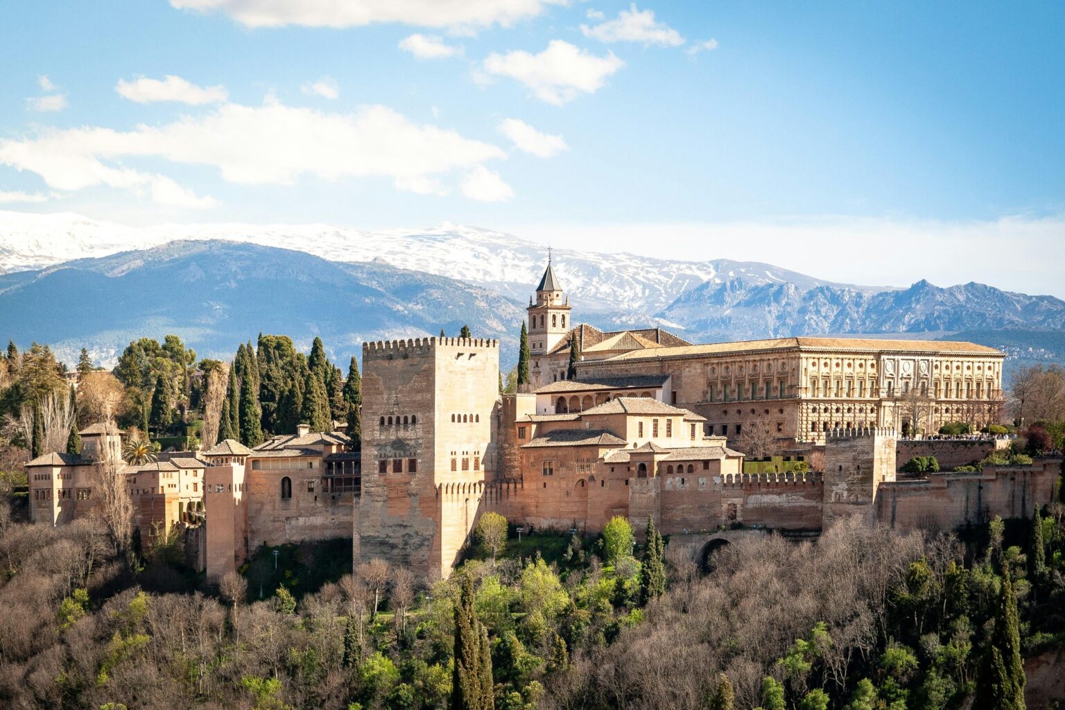 The Alhambra palace and fortress complex, Granada