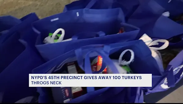 NYPD partners with NYC Police Foundation for turkey giveaways across city