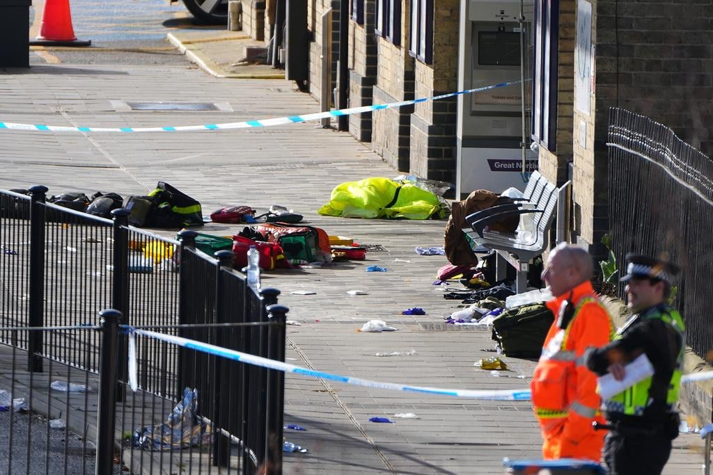 Britain: Two victims fighting for their lives after mass train attack - 'No signs of terrorism', police say