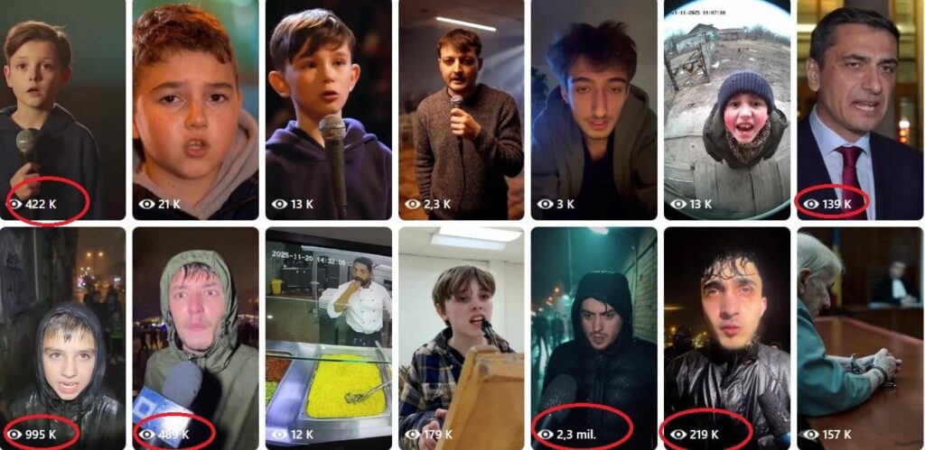 AI-made viral videos incite social revolt on Facebook and ventilate Russian rhetoric, in a difficult political and economic context in Romania: 4.5 million views in four days, tens of thousands of shares