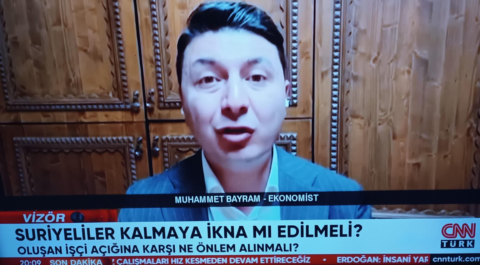 CNN Turk made the news today saying that the return of Syrians negatively affects the economy.