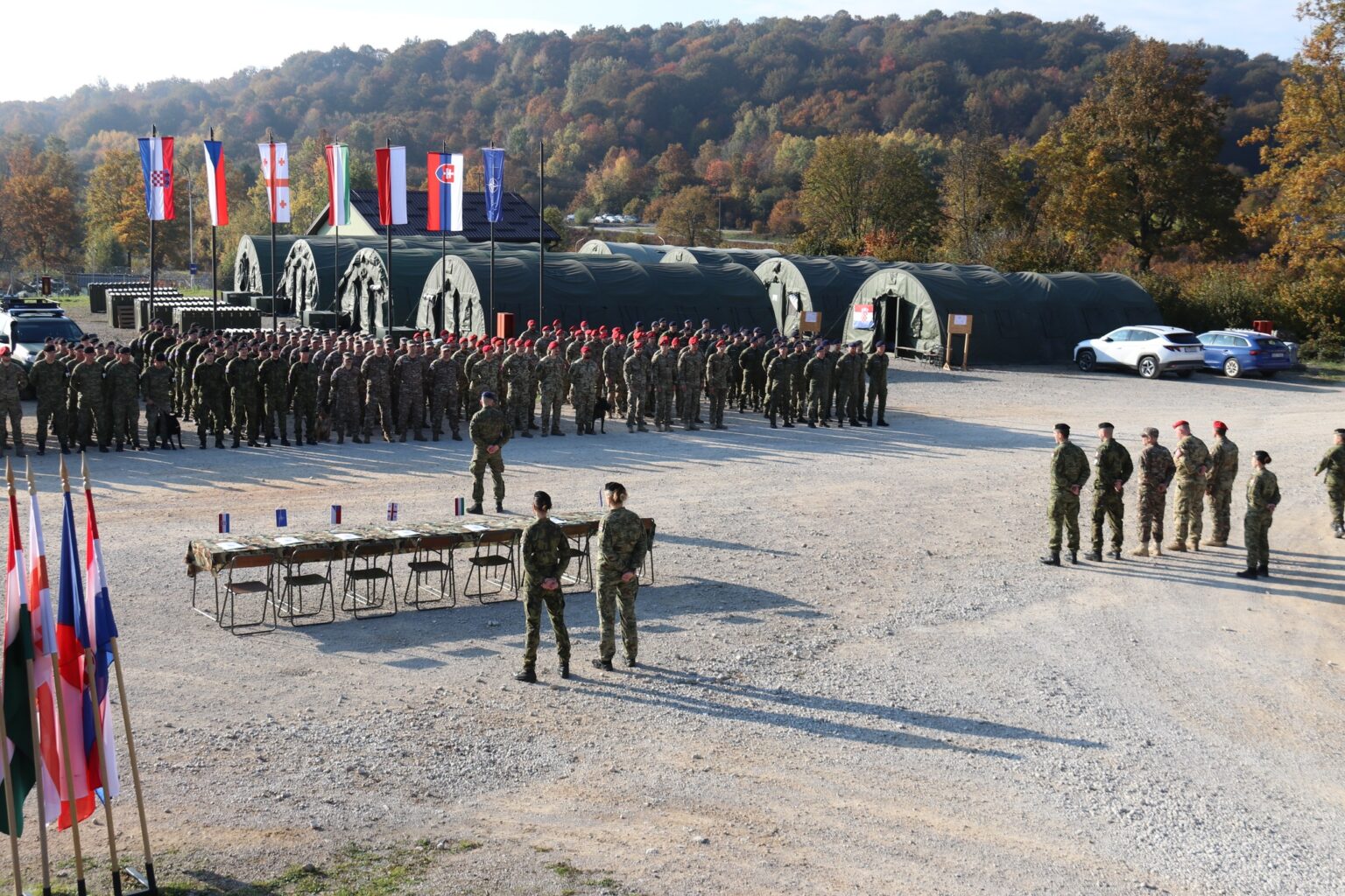 Georgian Military Police Unit Joins NATO Field Exercises in Croatia – Civil Georgia