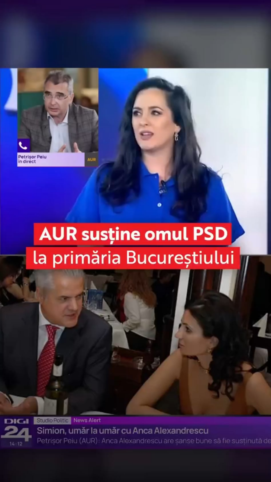 Peiu (AUR) asked why the PSD man supports the Capital City Hall