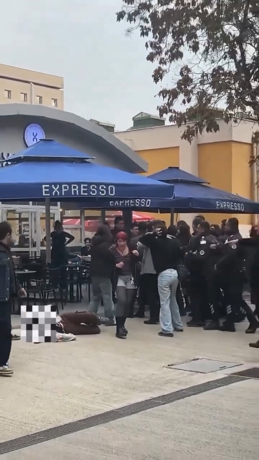 ÖGB Attacked the Students Gathered to Commemorate Trans People Victims of Hate Crimes, Throwing a Student to the Ground and Fracturing His Skull!