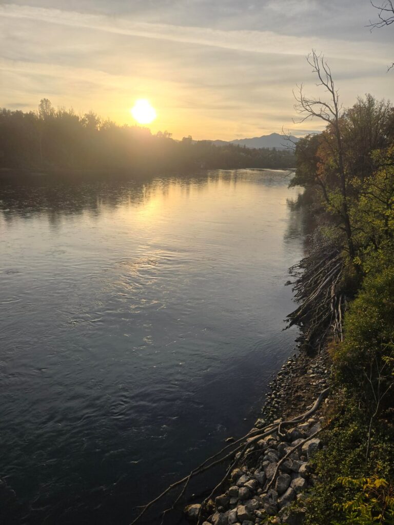 Sunset ride is great