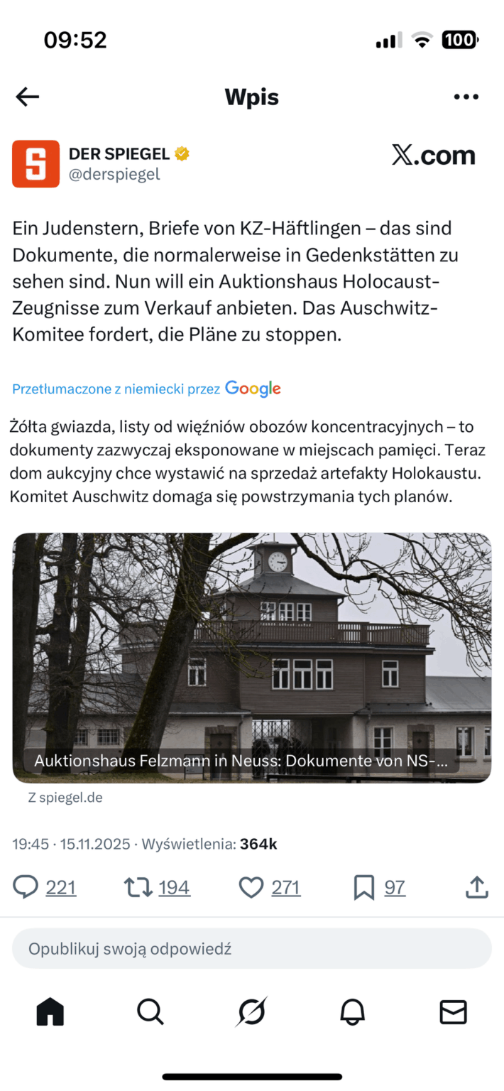 German auction house tried to sell items stolen from WW2 victims
