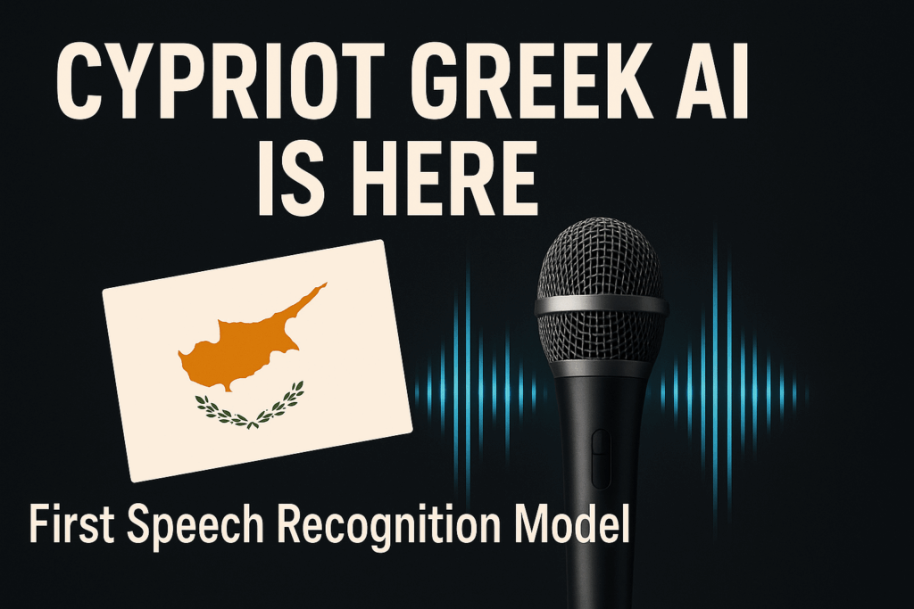 We built the first AI model that understands the Cypriot Greek dialect (because Google & OpenAI think it's "wrong greek") 🇨🇾