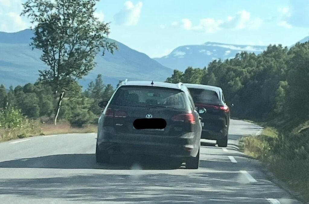 Hit and run in Norway