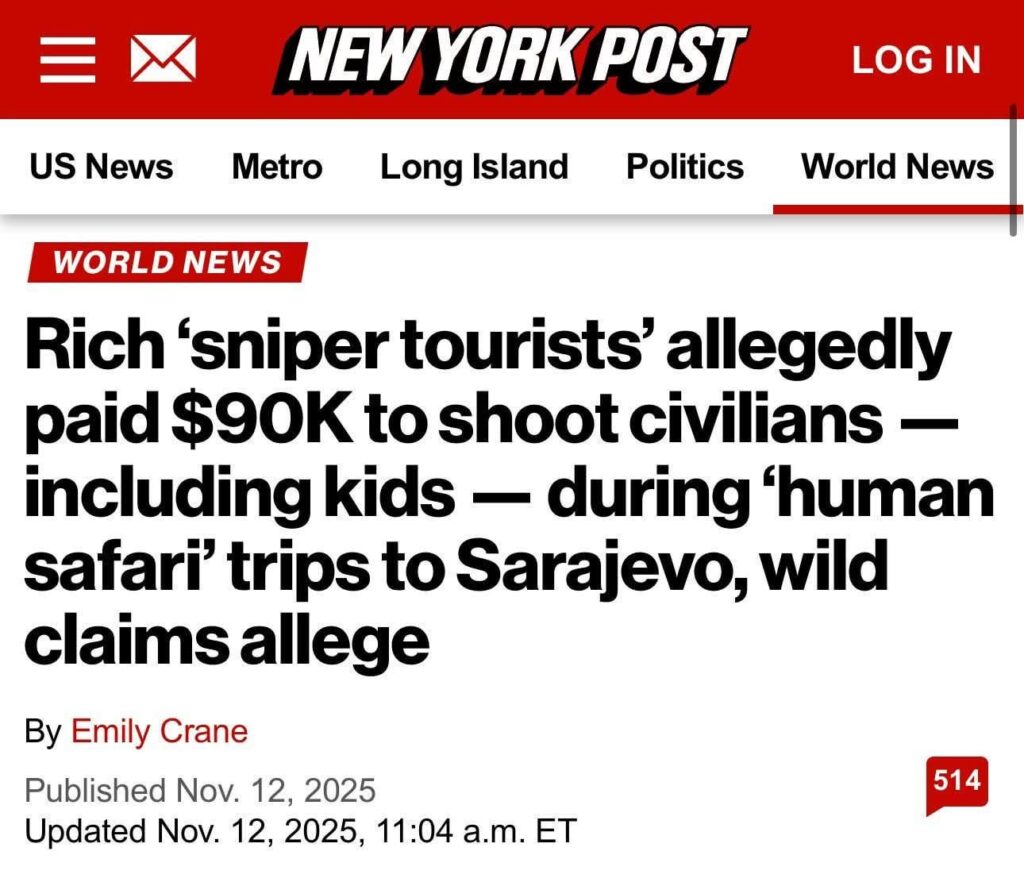 Shame on the majority of the media in Kosovo (not all) that do not even report on this case, and the TV debates do not. It is very likely that similar crimes also occurred in Kosovo during the war.