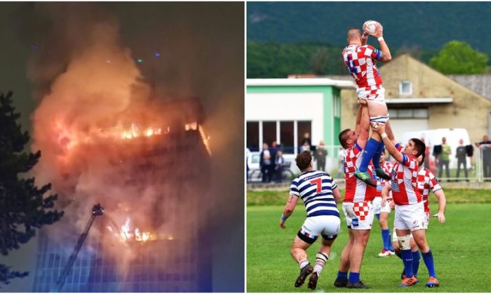 Croatian rugby history destroyed in Zagreb building fire
