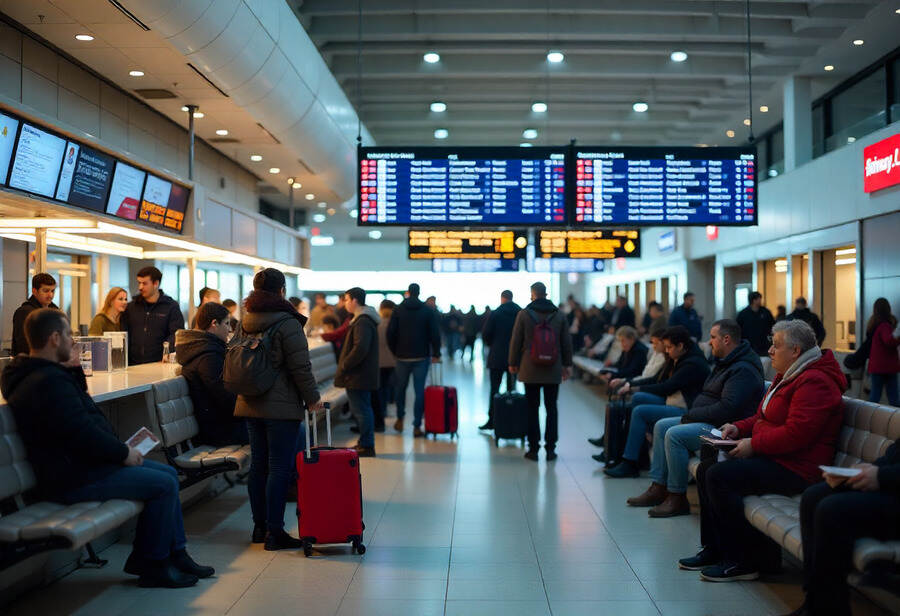 Thousands Of Travelers Stranded Across Poland, Spain, Denmark, Italy And More As Drone Disruptions Temporarily Close Brussels, Charleroi, And Liège Airports In Belgium With 61 Flights Canceled And 70 Delayed, Affecting SAS, Finnair, Air Canada, Emirates And Others