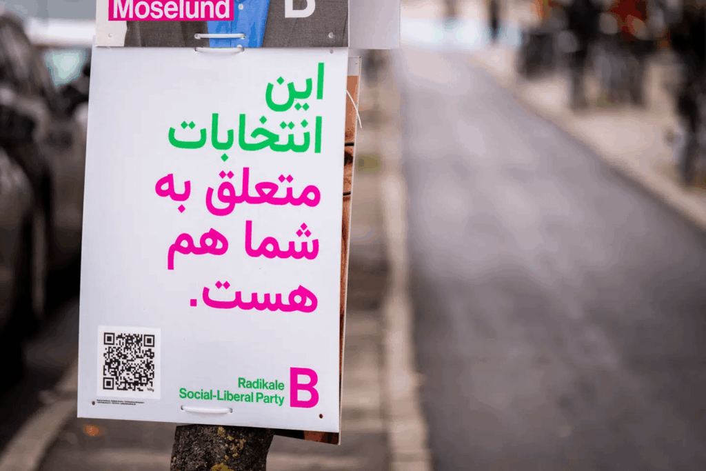 What do you think about election posters in foreign languages? I personally don't like them