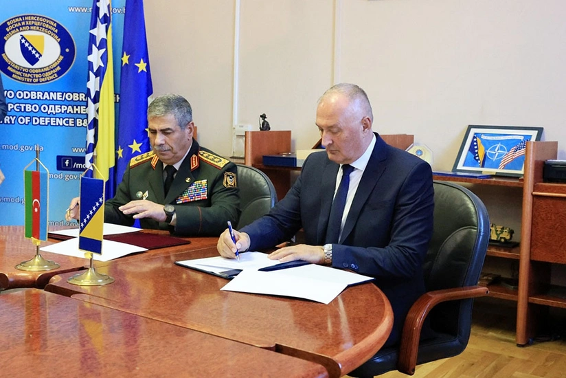 Bosnia and Herzegovina plans to sign defense cooperation deal with Azerbaijan