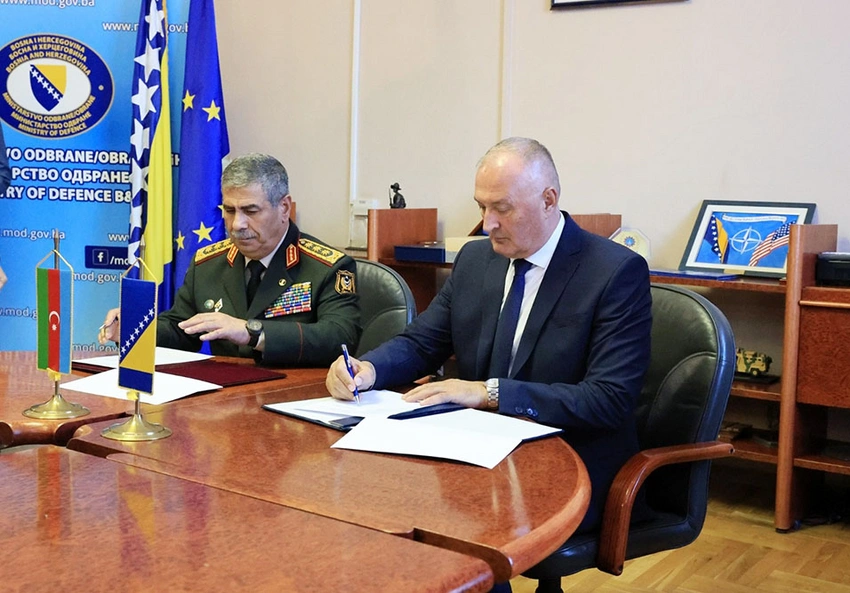 Bosnia and Herzegovina plans to sign defense cooperation deal with Azerbaijan
