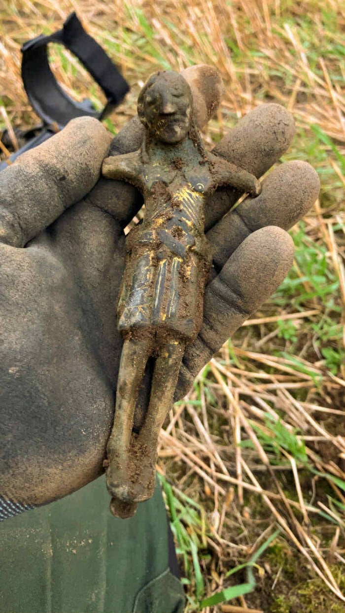 Andalsnes Norway Medieval Jesus Statue