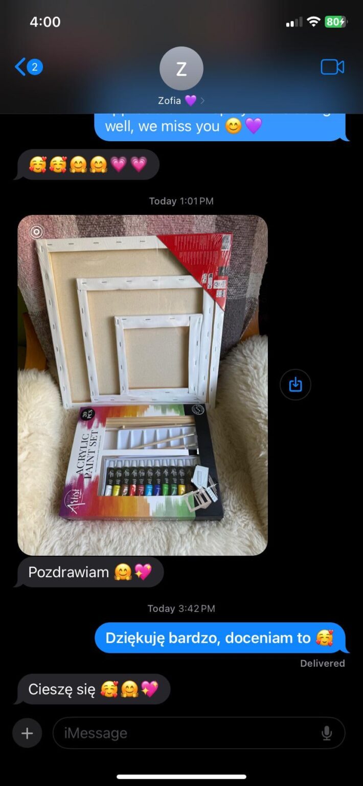 Nobody told me about that endless gifts from Babcia when I moved to Poland, I got tenners and cigarettes from my grandparents