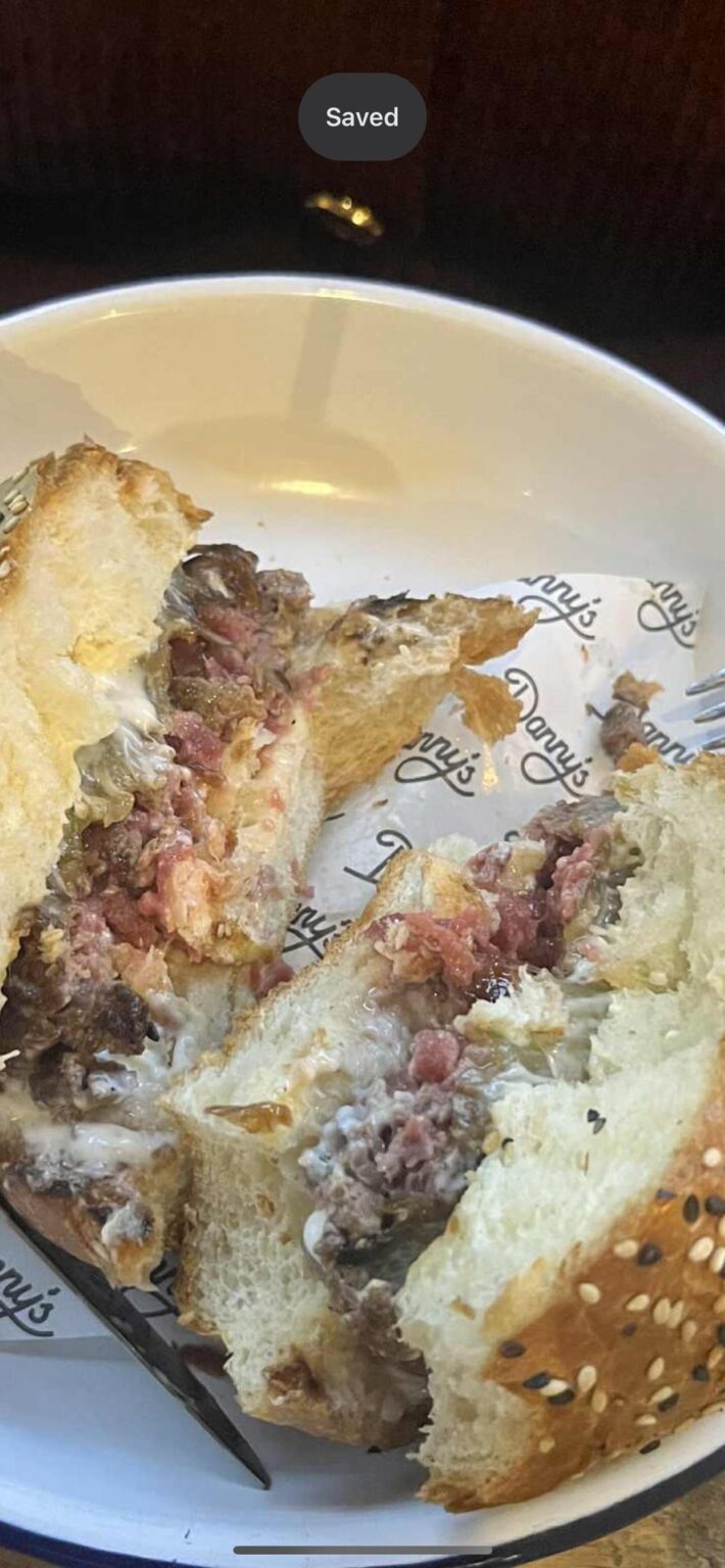 Is this burger undercooked or is this normal in Malta?
