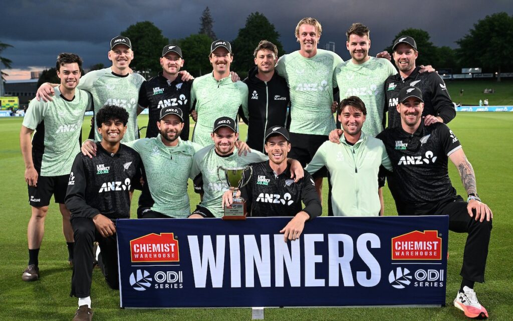 Henry, Chapman Star As New Zealand Seal 3-0 Clean Sweep On Cricketnmore