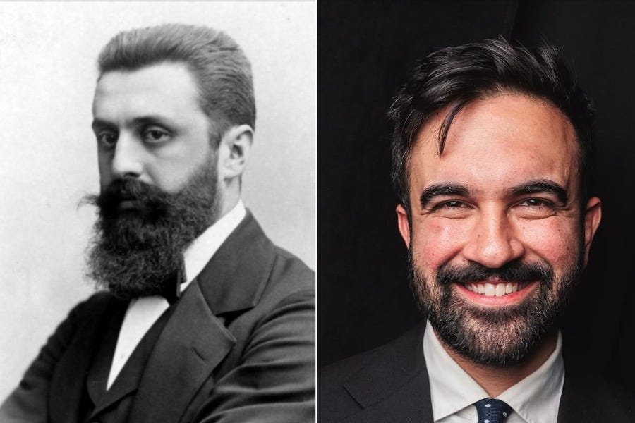 An Israeli "chef" reflects on Herzl and Mamdani