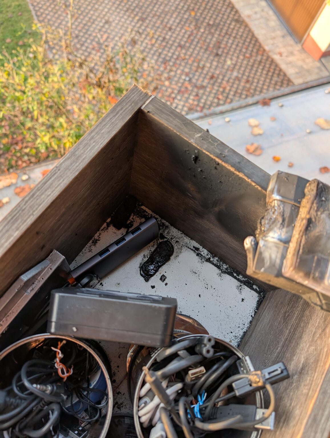 Burning power bank