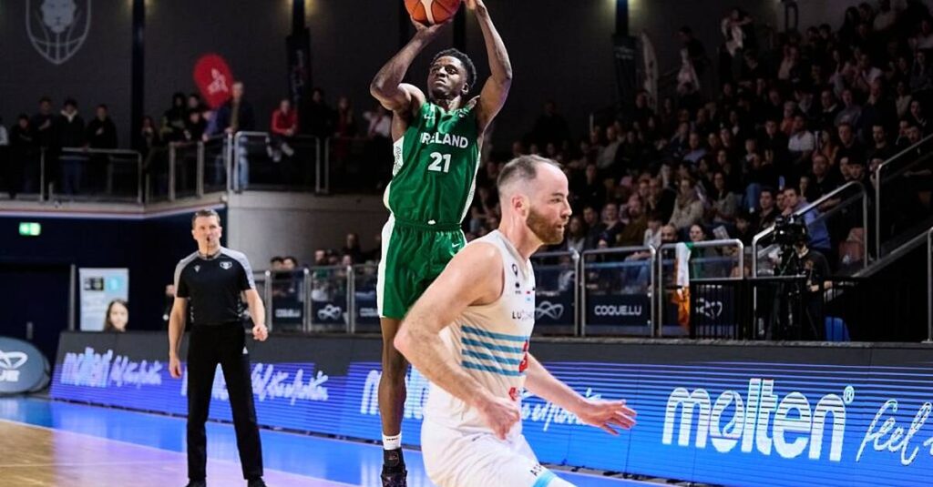 Irish Basketball International Taiwo Badmus ahead of Ireland's EuroBasket Pre-Qualifier against North Macedonia