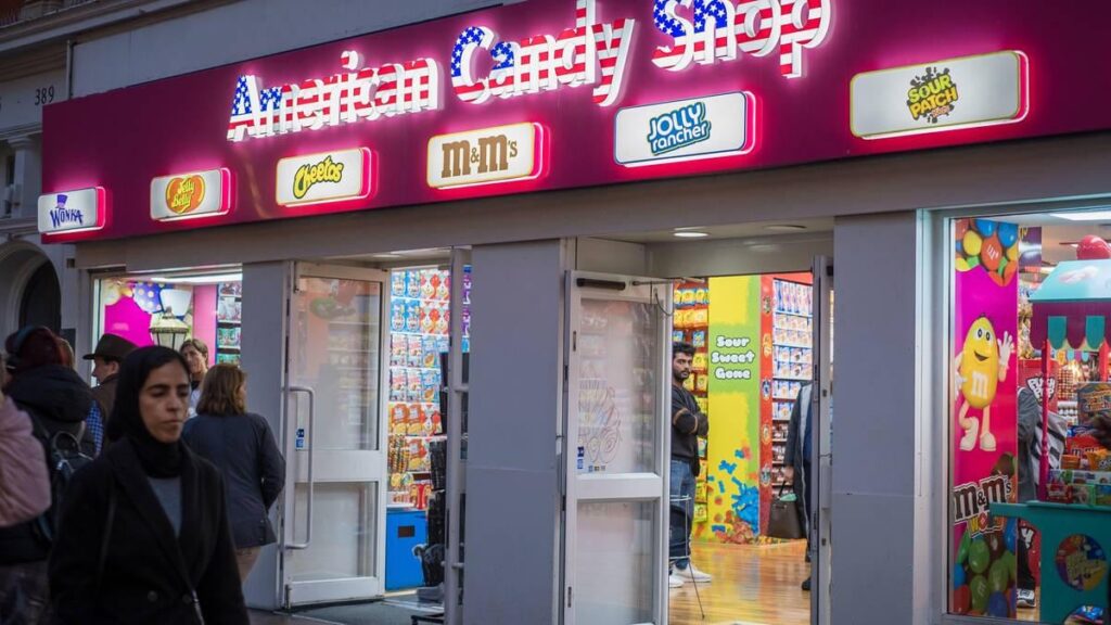 ‘American-style candy stores are the frontline’: money laundering expert warns high streets being hollowed out by criminal fronts