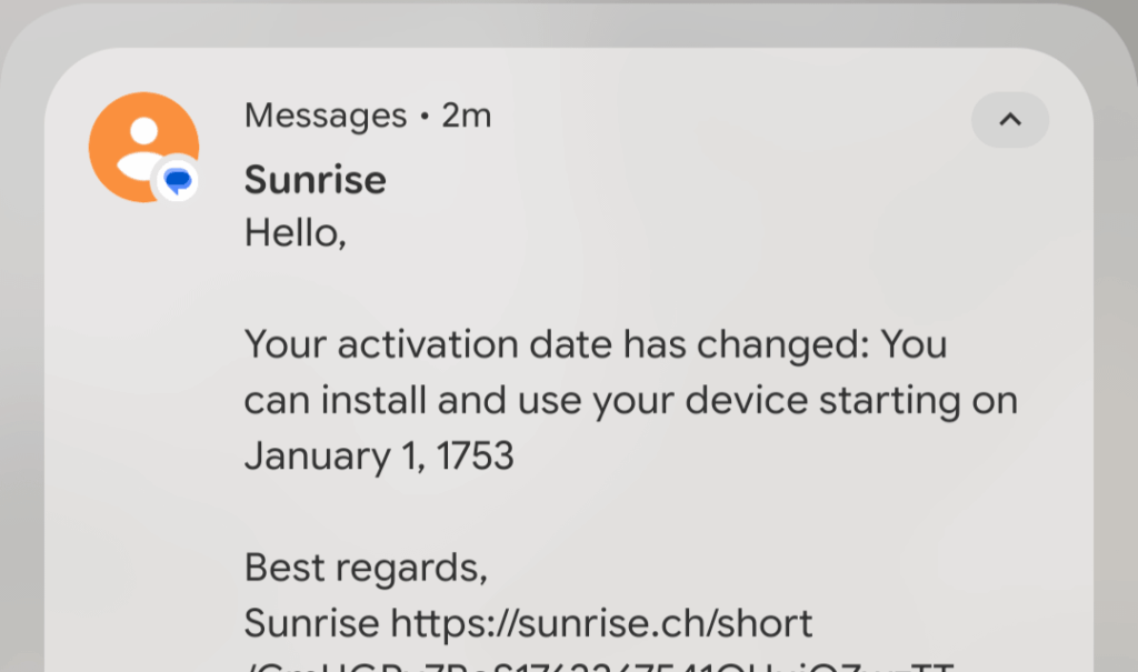 I can finally go back in time and enjoy good fiber connection
