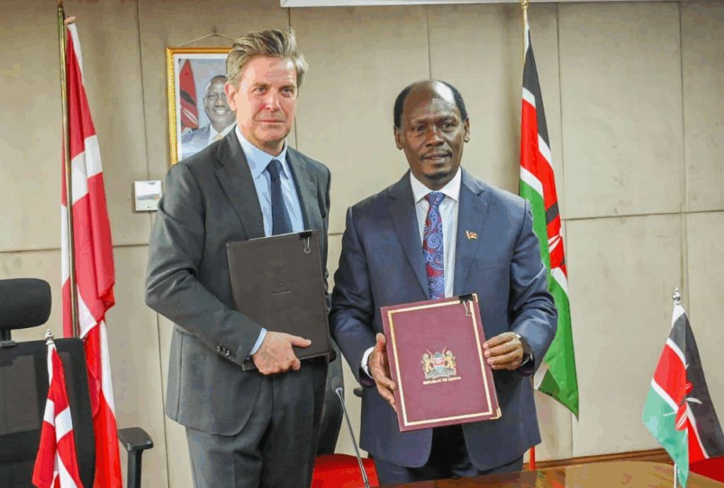 Kenya and Denmark Sign MoU to Strengthen Cooperation in Digital Transformation