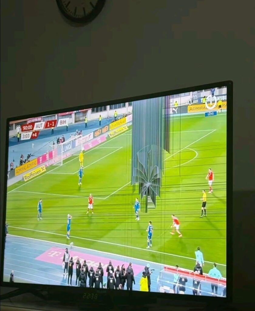 Don't cry, the match was stressful