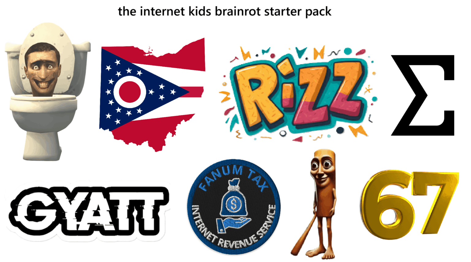 Is "67", nominated for the youth word of the year, brainrot?