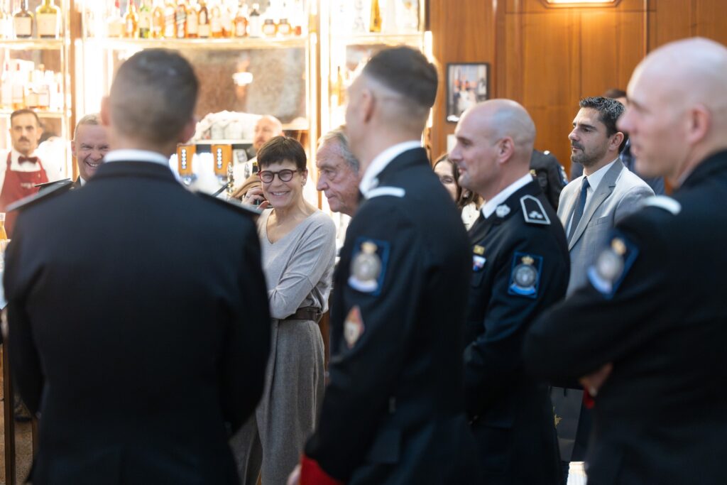 la Princesse Stéphanie et les Carabiniers