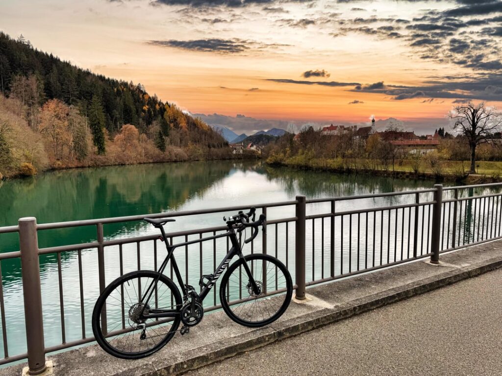 Cold morning here in the Bavarian Alps.