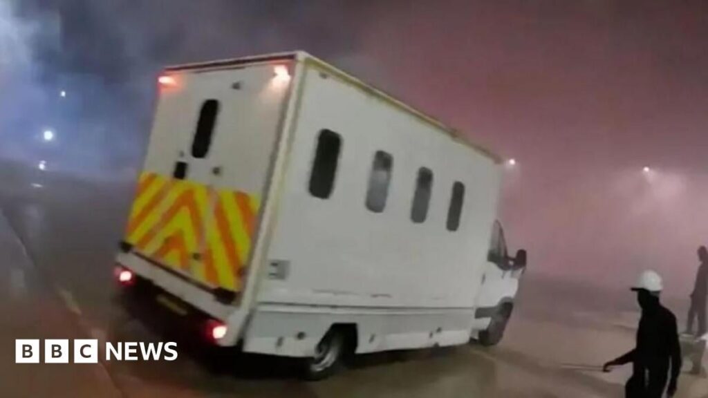 'Palestine Action activist struck officer with sledgehammer', court hears