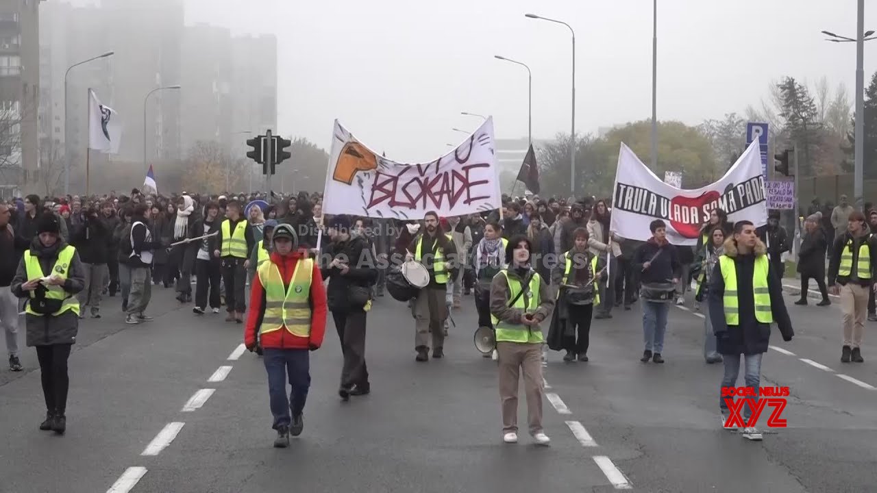 Demo marks 1-year anniversary of beginning of large-scale protests against corruption in Serbia (Video)