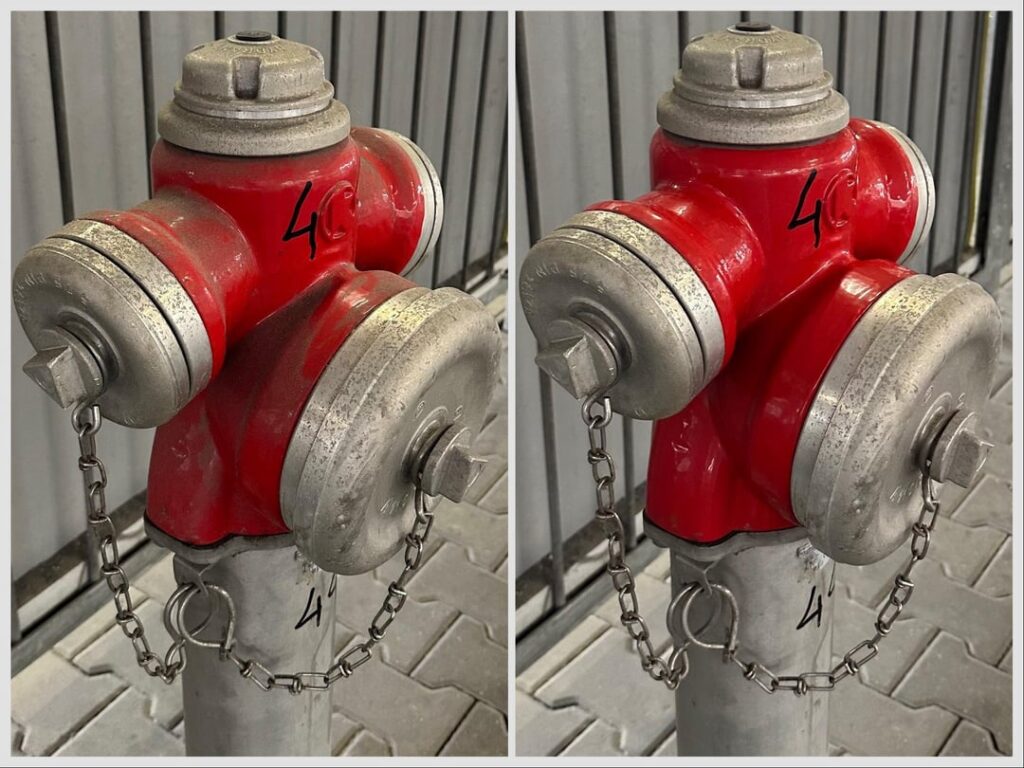 I wipe this hydrant clean whenever I have a spare minute at Lotnisko Chopina.