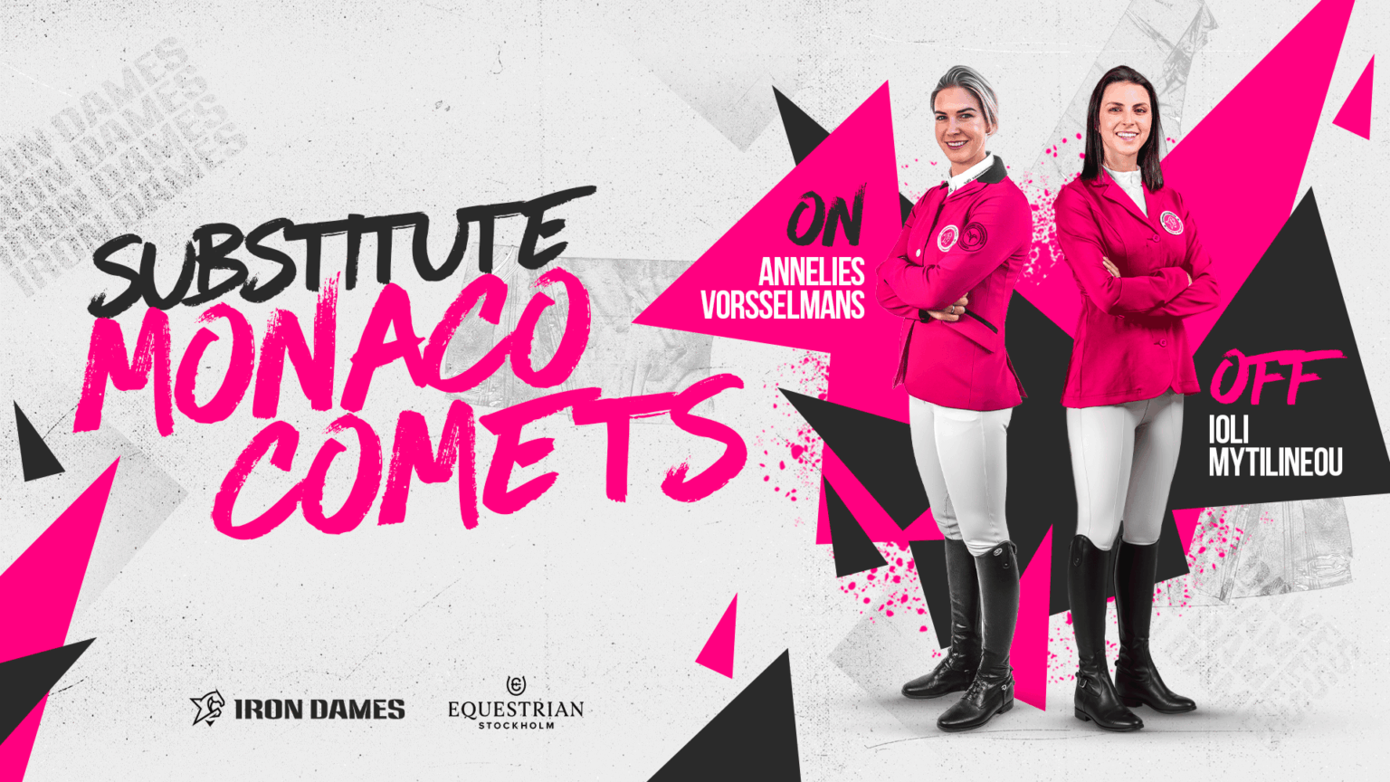Annelies Vorsselmans to ride for Monaco Comets powered by Iron Dames at GC Prague Playoffs!