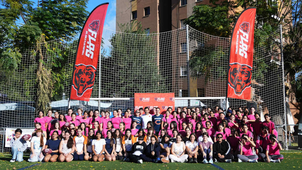 Bears set to launch girls flag football league in Spain