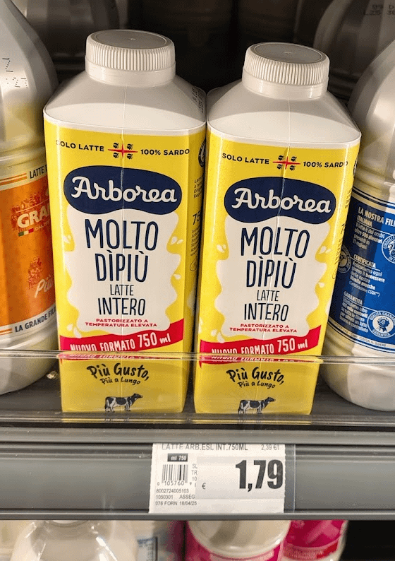 The price of milk continues to rise as they begin to reduce the content