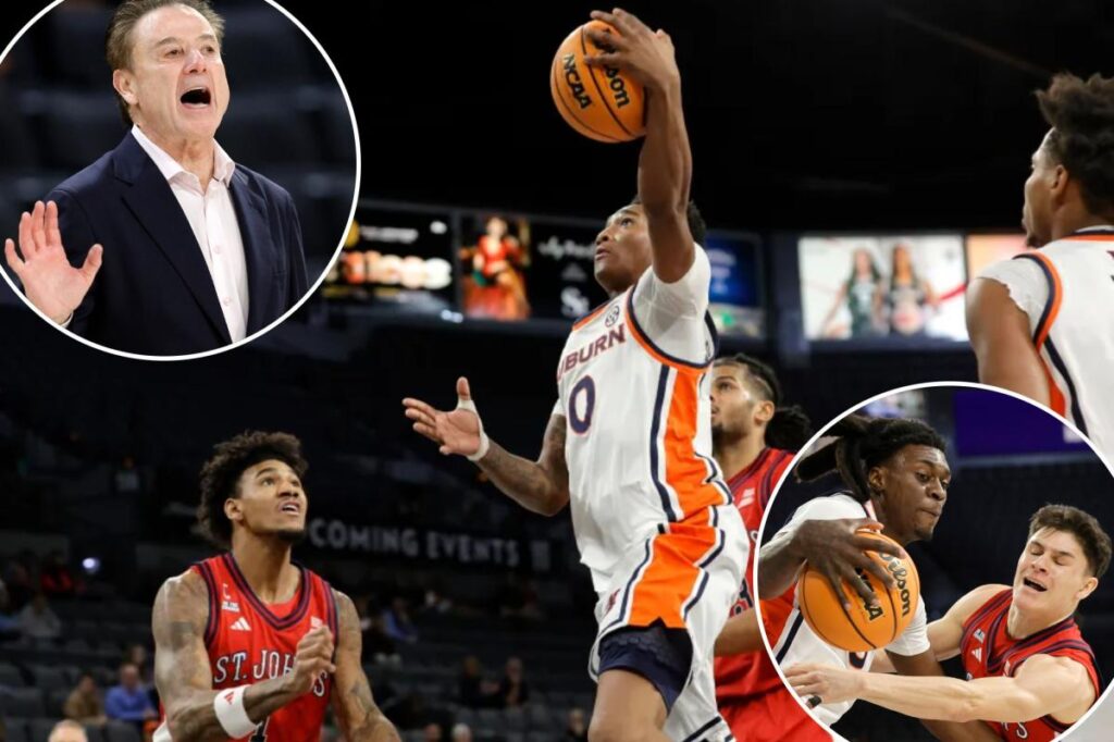 St. John's falls to No. 21-ranked Auburn to end tourney on sour note