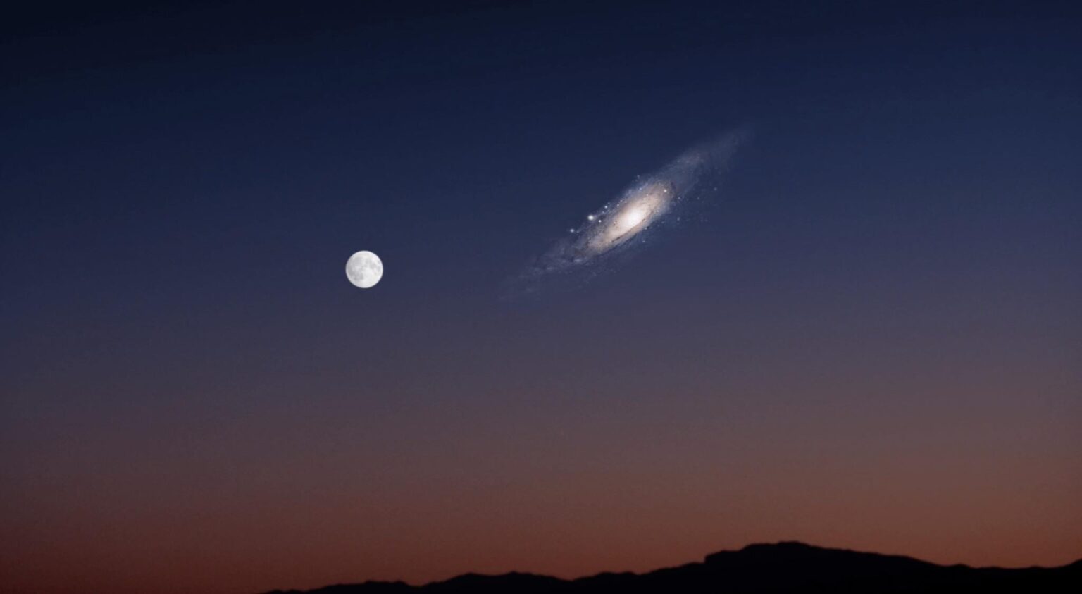 What would Amdromeda actually look like if it was brighter.