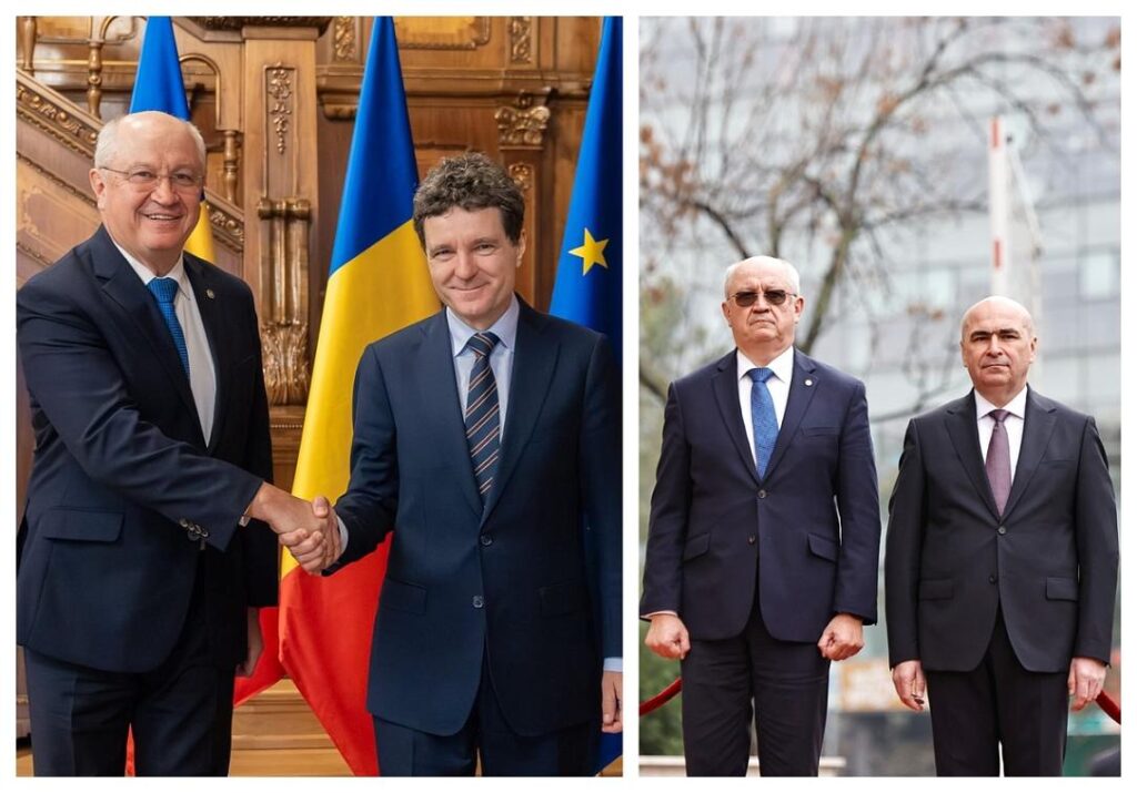 Prime minister of Republic of Moldova makes first official visit to Bucharest, meets PM and president
