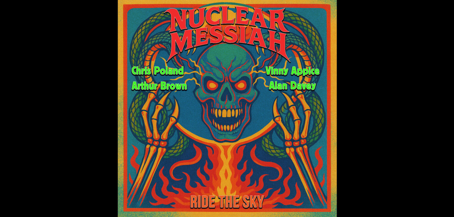 The God Of Hellfire ARTHUR BROWN Rides The Sky With CHRIS POLAND, VINNY APPICE And HAWKWIND's ALAN DAVEY; Teaser Video
