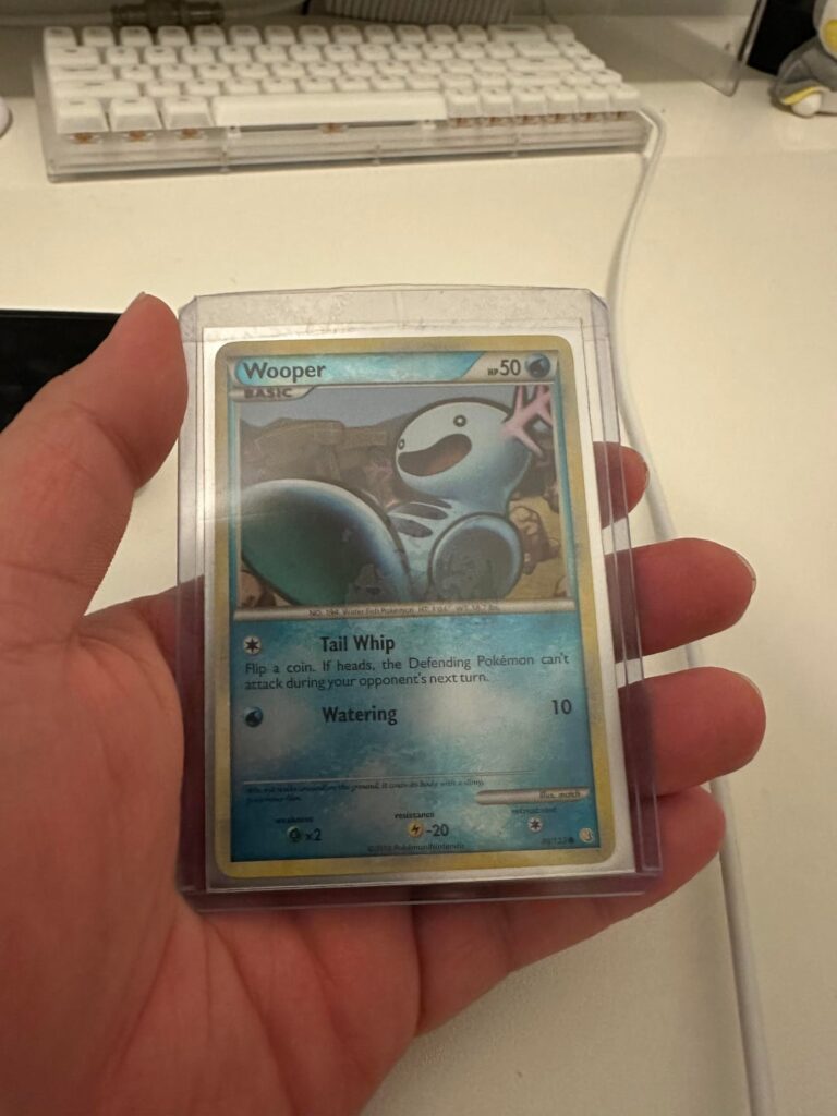 A while ago, I asked for help with a Pokemon card…