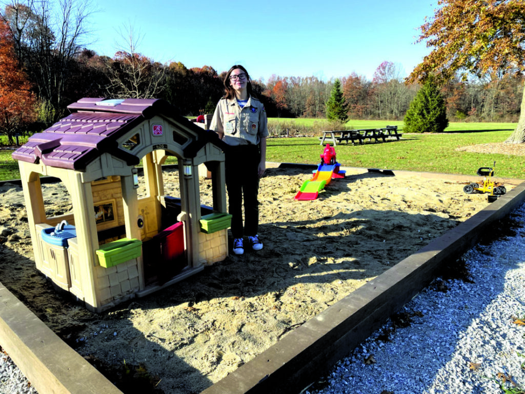 Poland Scout builds playground for preschoolers in township park | News, Sports, Jobs