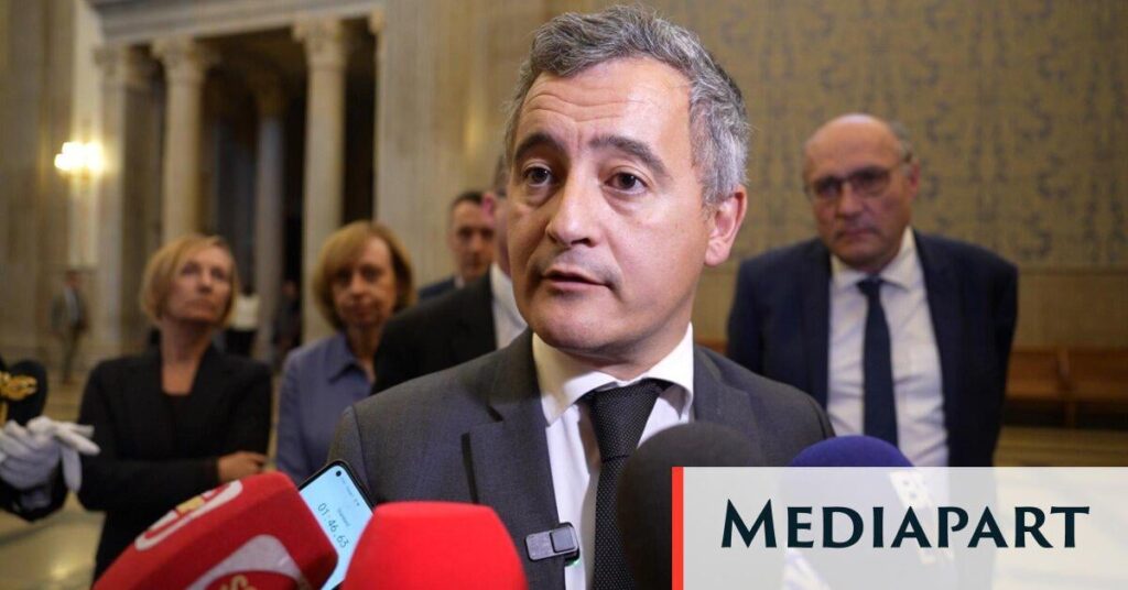 Videos from Sainte-Soline: Darmanin in the trap
