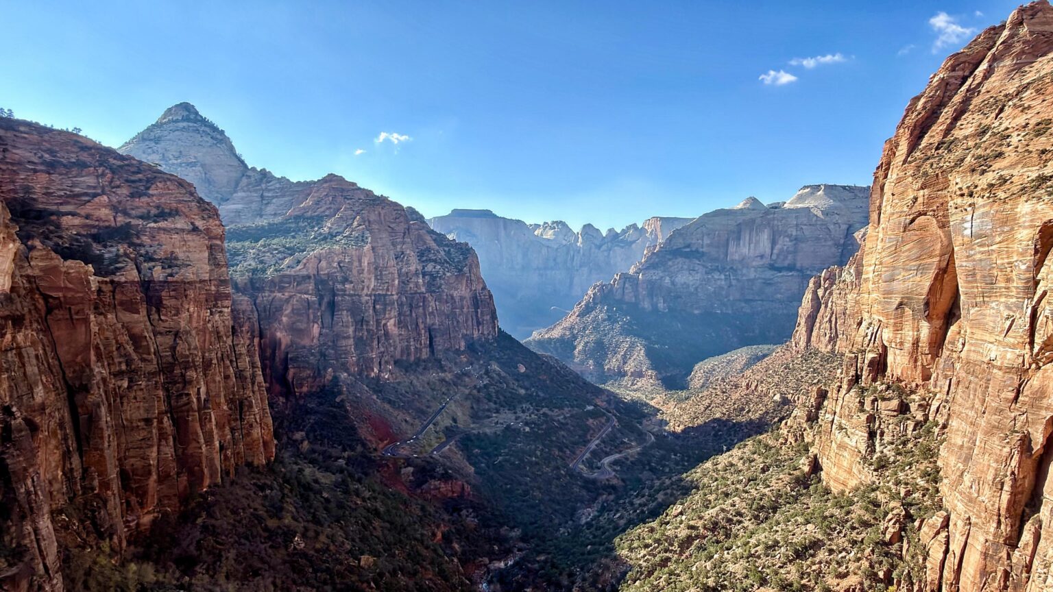 Today from Canyon Overlook, Zion NP