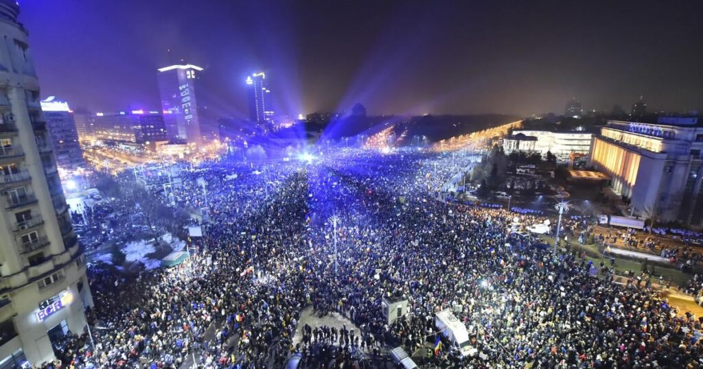 #Romania, the sixth day | Historic protest: 600,000 people took to the streets