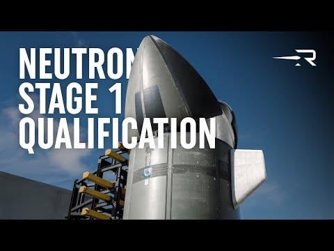 Fins and fairing test of Rocket Lab's Neutron rocket